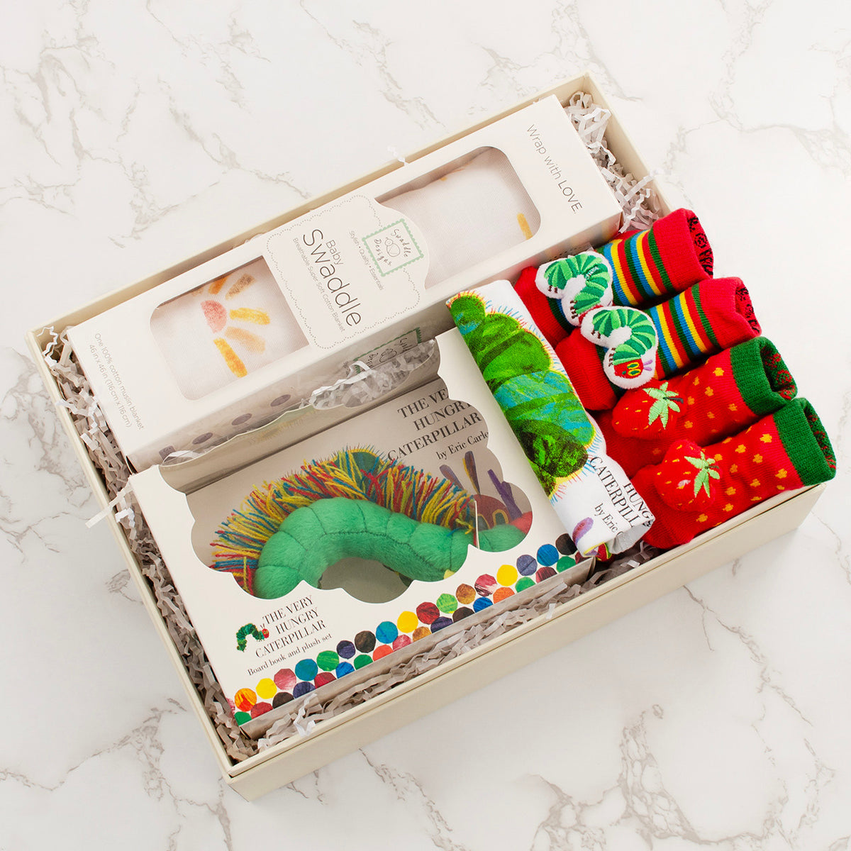 The Very Hungry Caterpillar Book and Plush Baby Gift Set | Simply ...