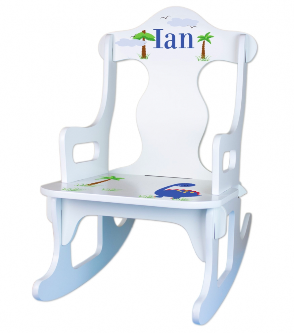 Personalized baby shop rocking chair
