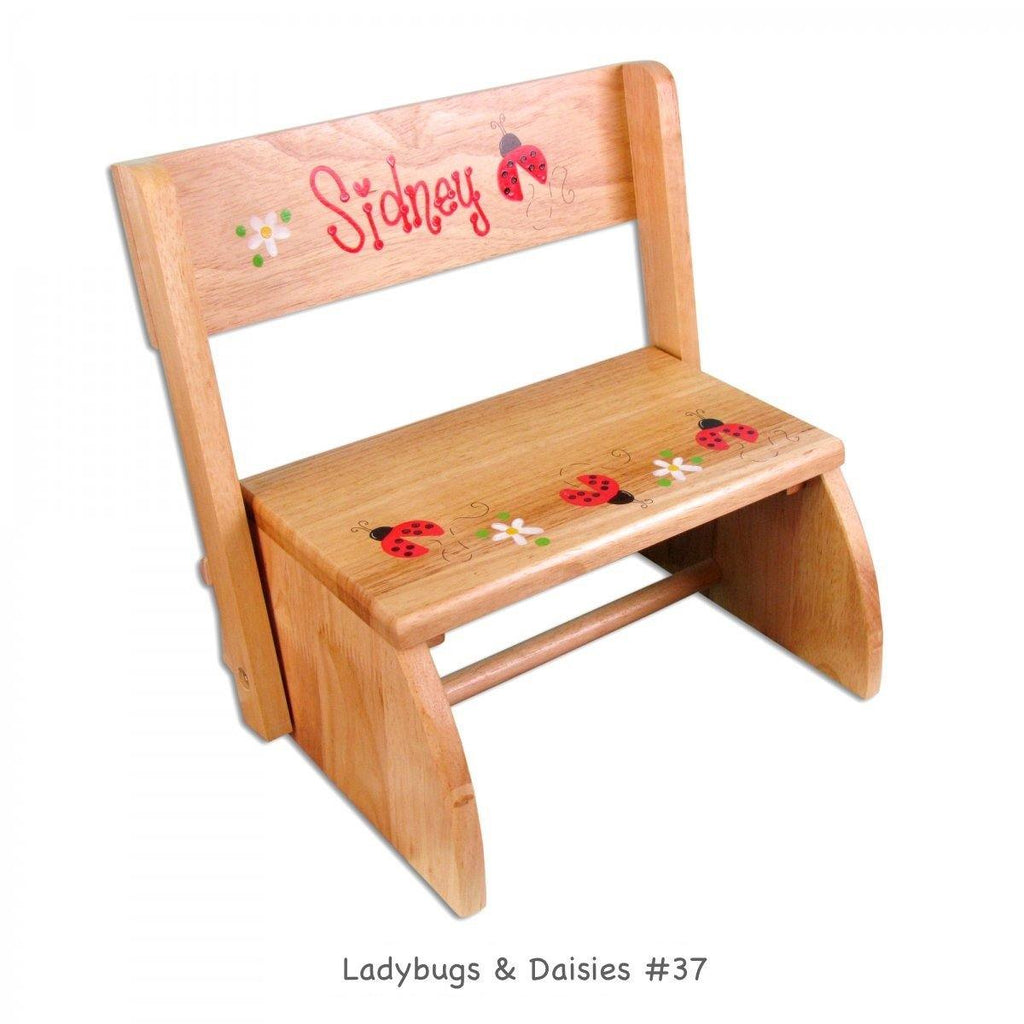 Personalized Children's Convertible Stool (in 60+ Designs) - Simply Unique Baby Gifts