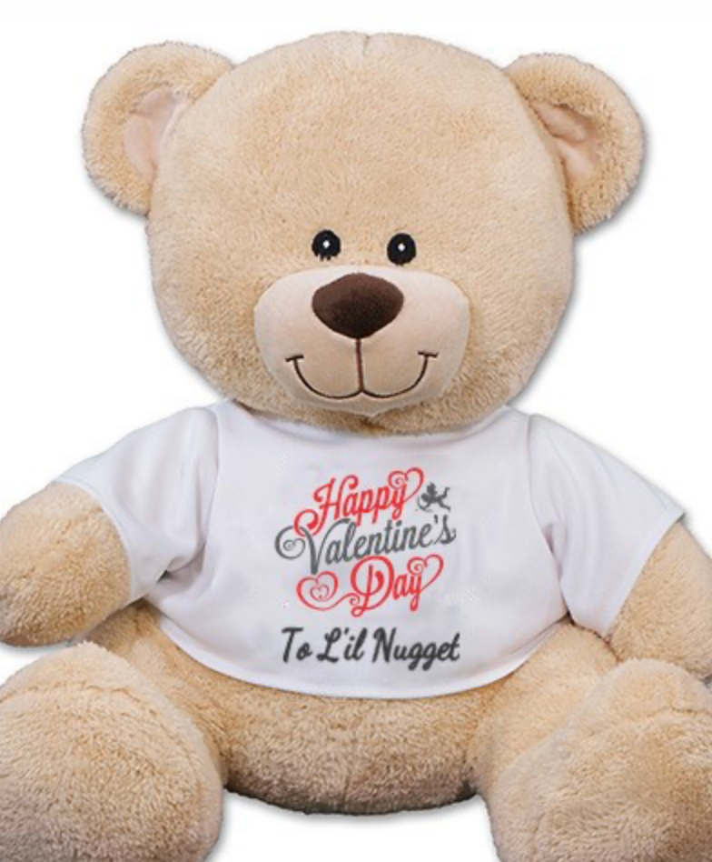 Custom Valentine's Day Teddy Bear