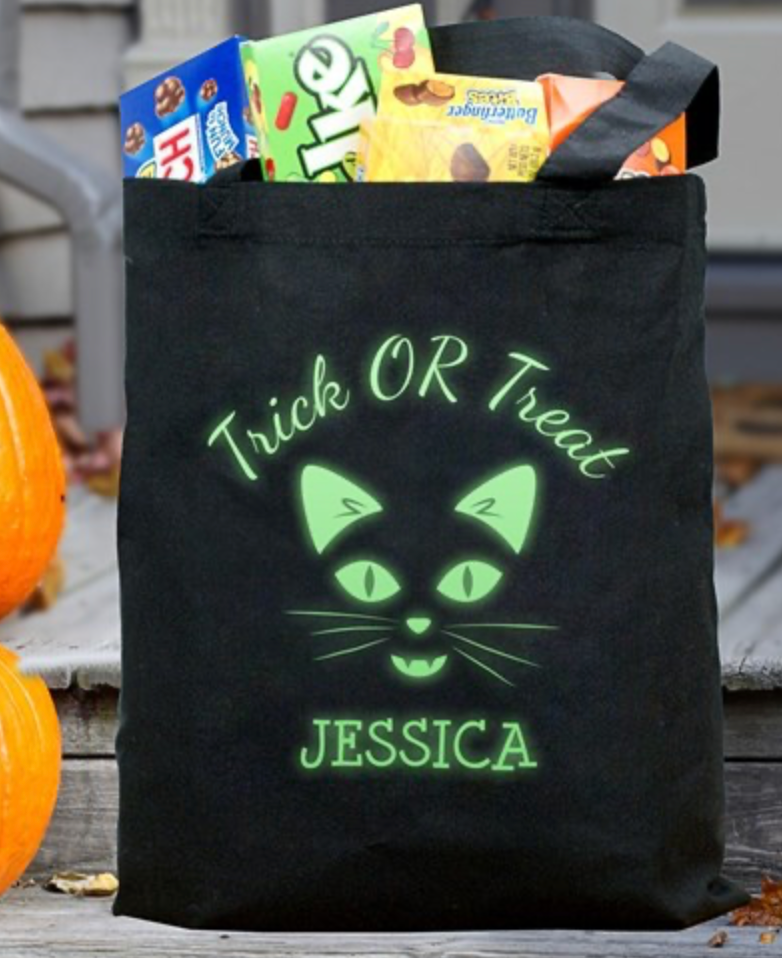 🎃 Personalized Halloween Totes 🧙‍♀️ Choice of Styles