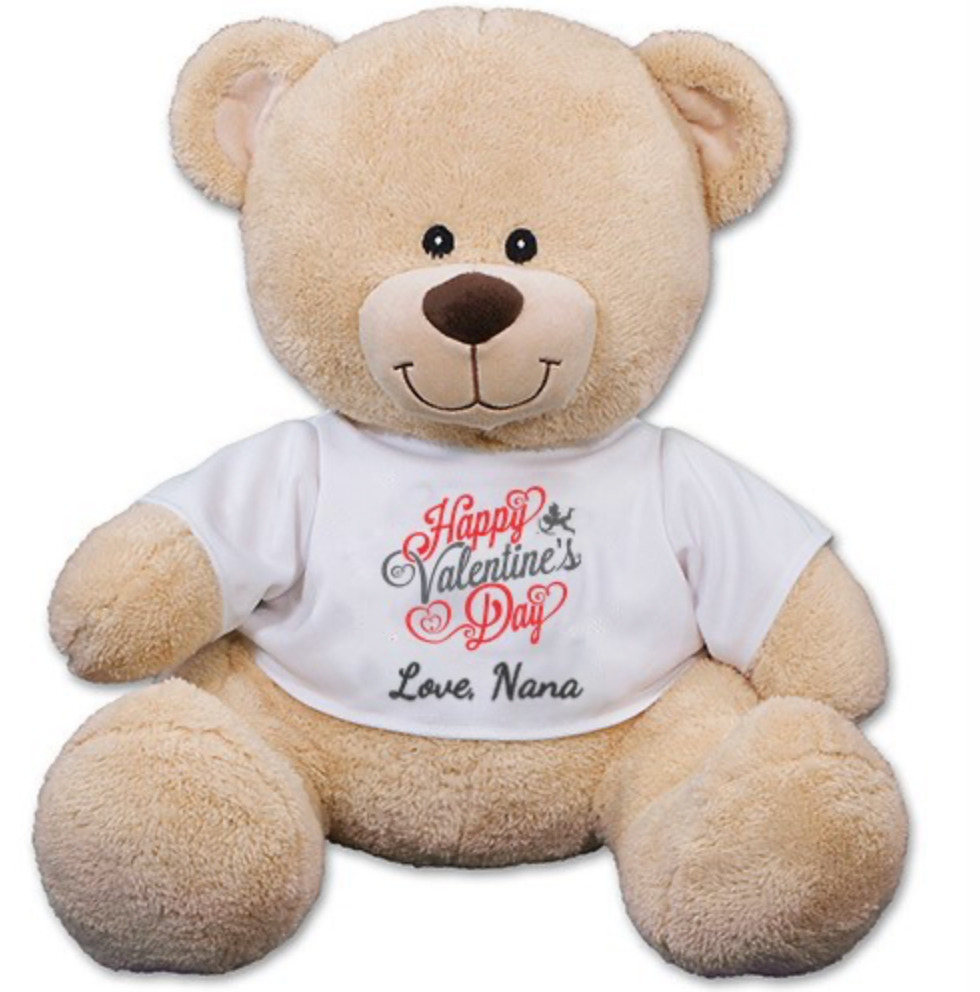 Custom Valentine's Day Teddy Bear