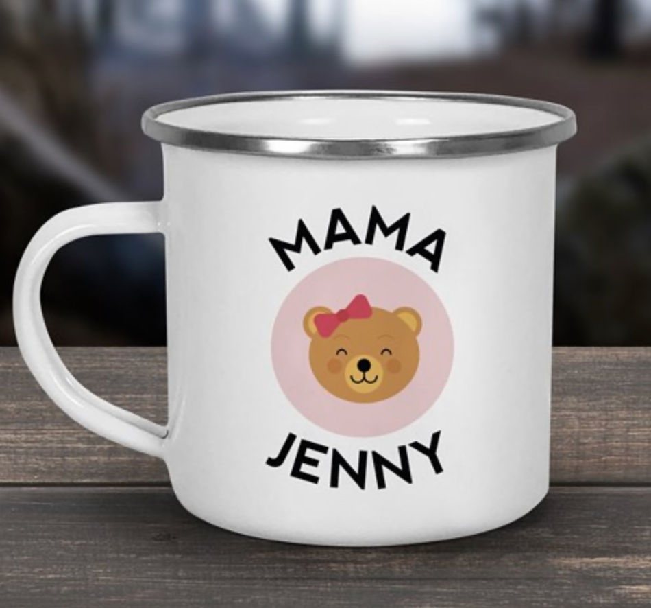 Papa or Mama Bear Custom Mug 🐻☕