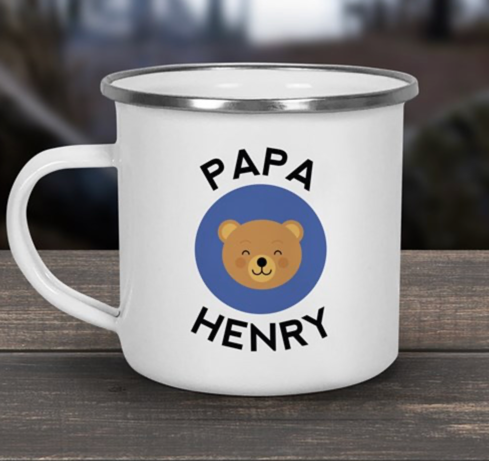 Papa or Mama Bear Custom Mug 🐻☕