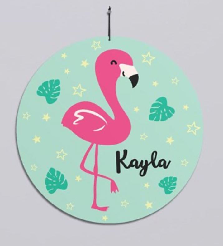 Pink Flamingo Wall Art