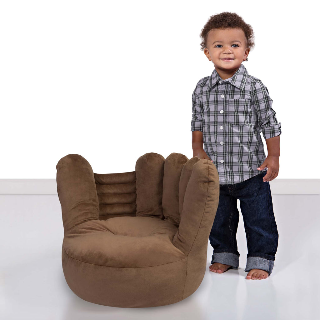 Plush Baseball Glove Toddler Chair - Simply Unique Baby Gifts