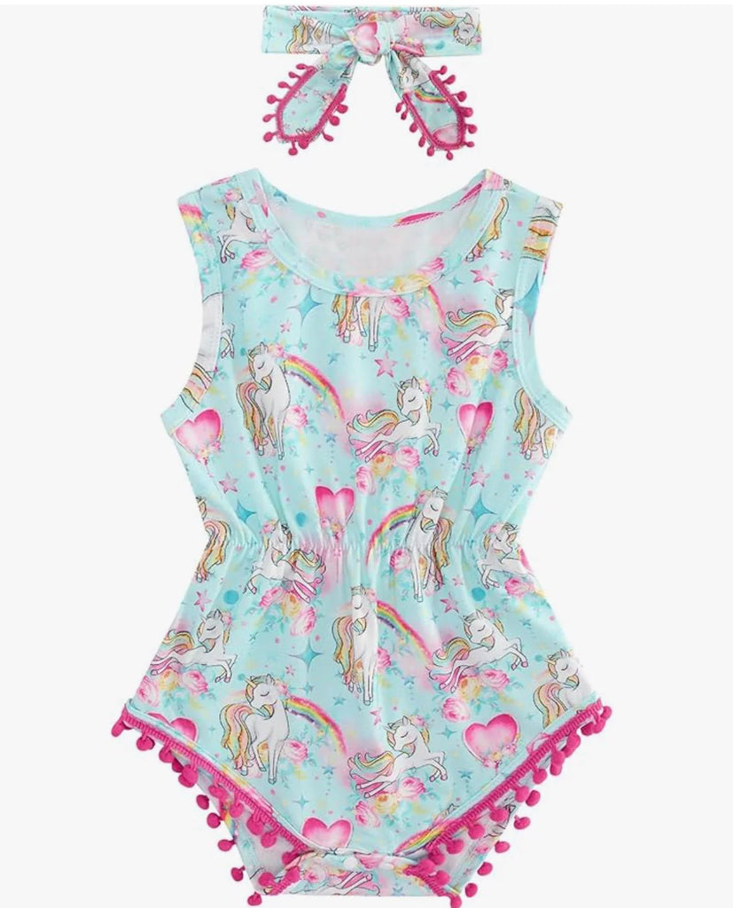 🌈 Organic Unicorn Baby Gift Basket ✨