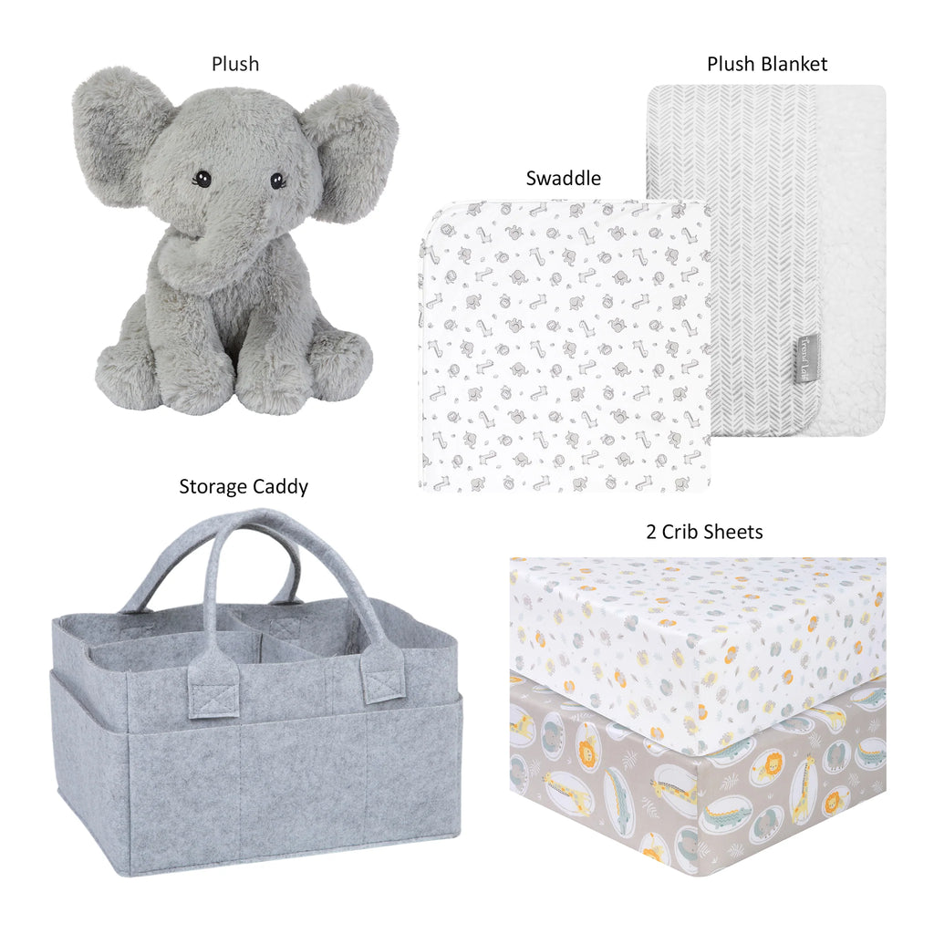 Elephant Essentials for the Nursery - Simply Unique Baby Gifts