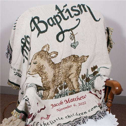 Keepsake Baptism Blanket - Simply Unique Baby Gifts