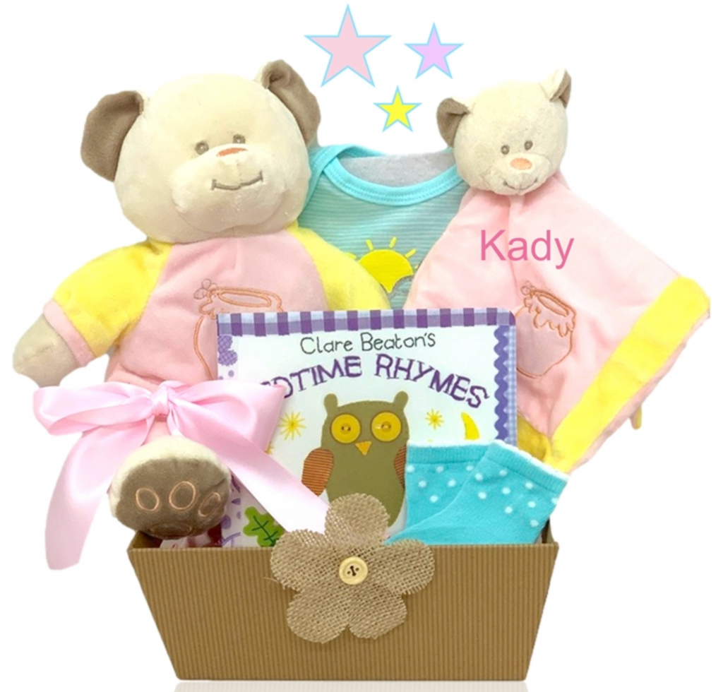 Bear Buddies Basket - Simply Unique Baby Gifts