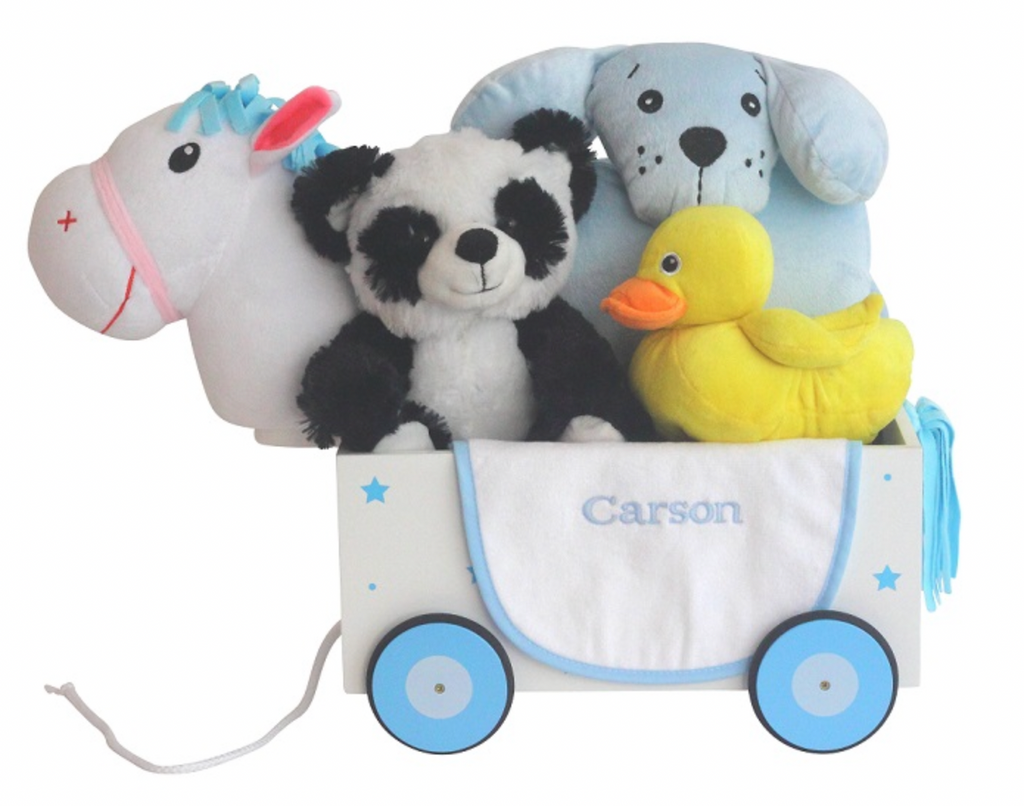 Pony Pals Wagon with Free Personalization - Simply Unique Baby Gifts
