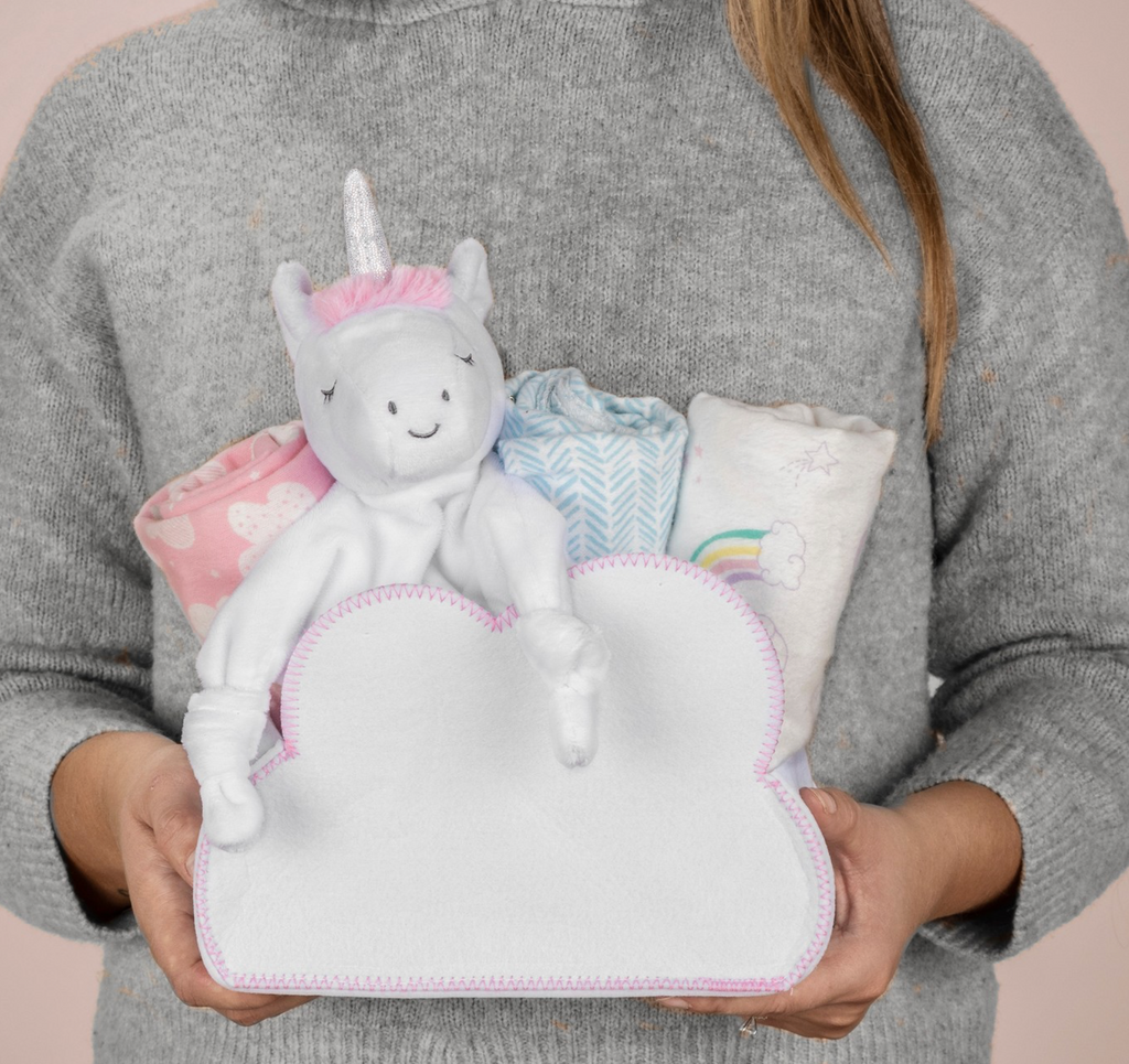 Unicorn Lovey Gift Set - Simply Unique Baby Gifts