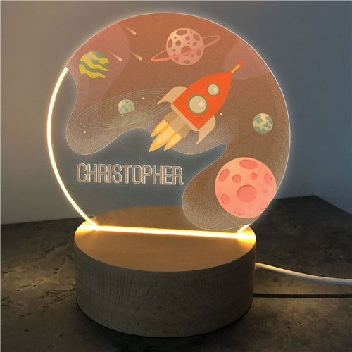 Space Explorer Personalized Light - Simply Unique Baby Gifts