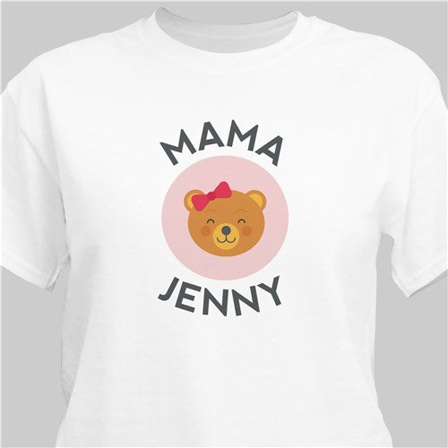 Mama Bear Personalized T-Shirt - Simply Unique Baby Gifts
