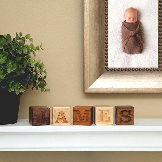 Baby Name Blocks from $29.95 - Simply Unique Baby Gifts