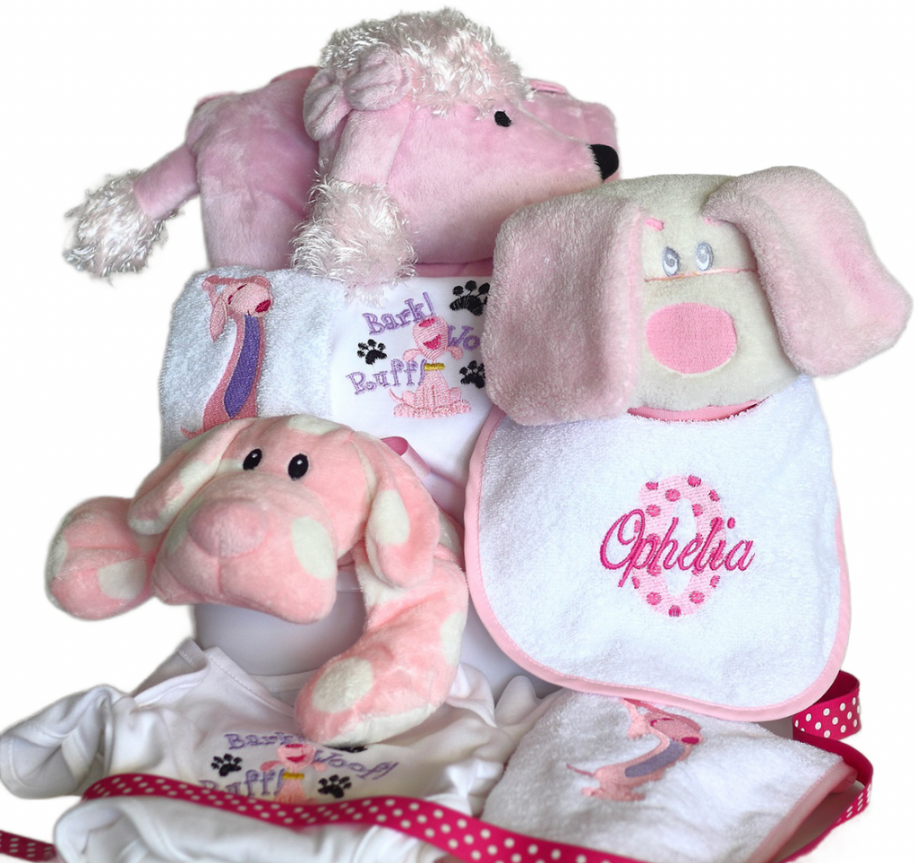 Puppy Love Baby Gift for Girls - Simply Unique Baby Gifts