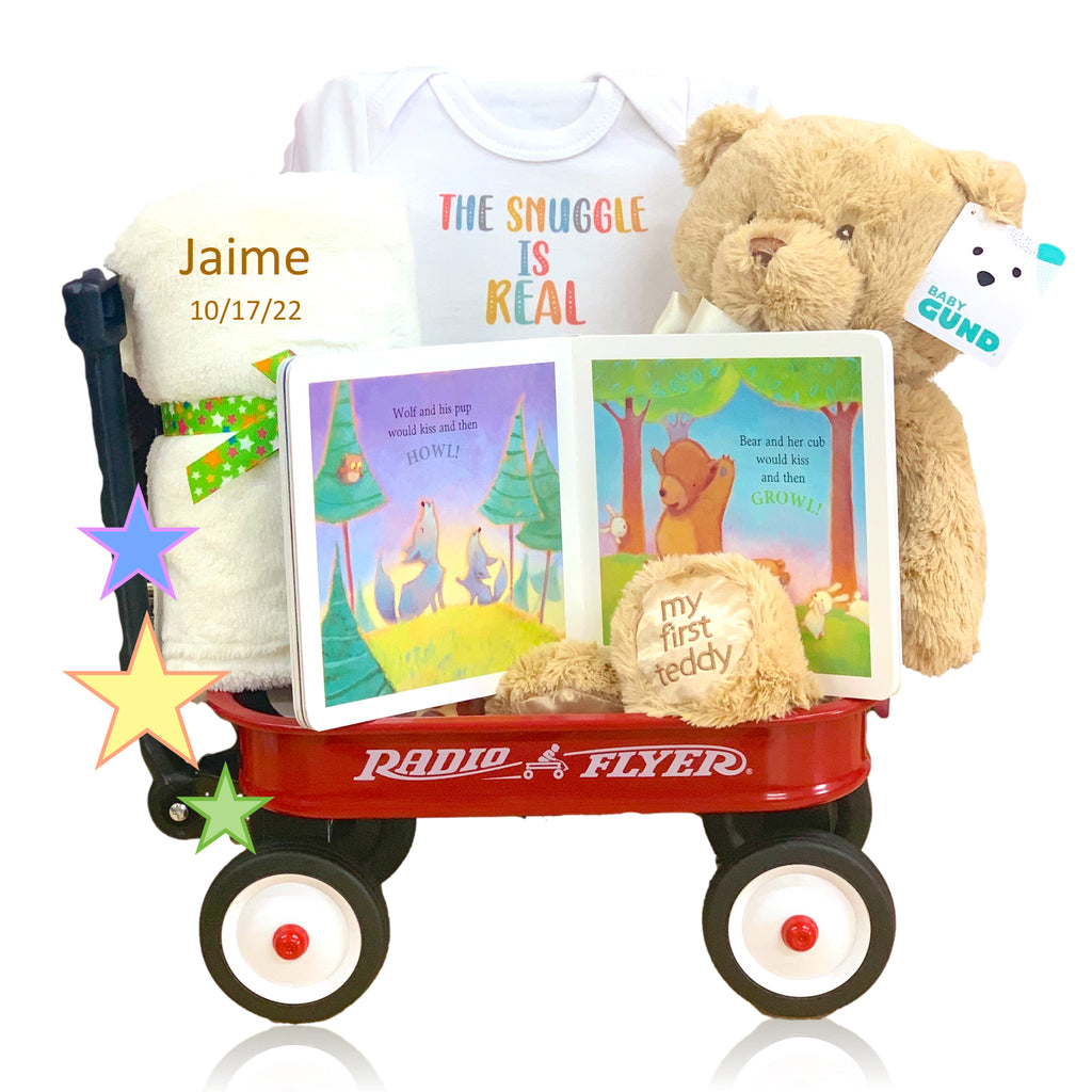 Snuggle is Real Wagon with Free Personalization - Simply Unique Baby Gifts