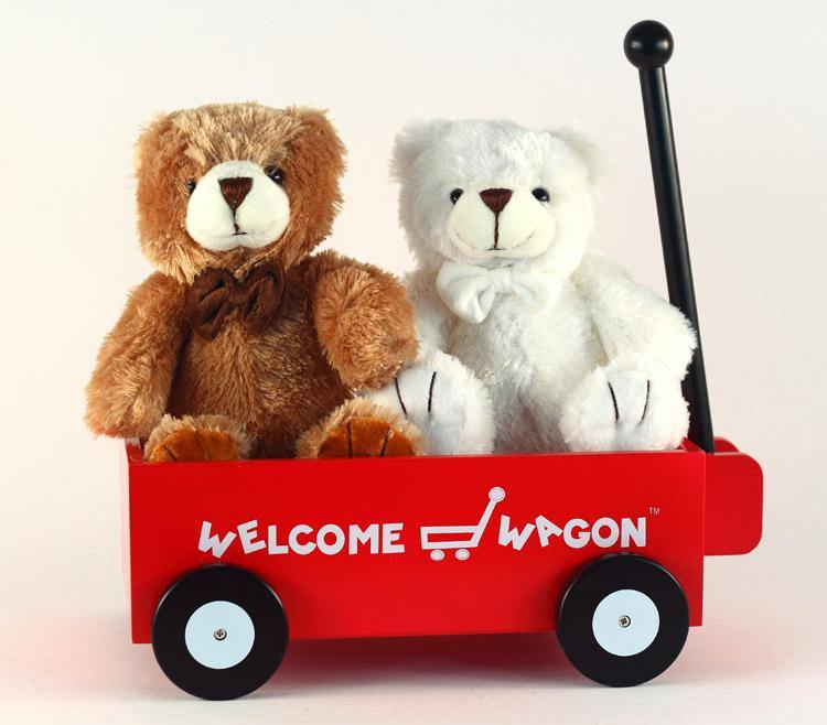 Baby Shower Presents Wagon for Boys - Simply Unique Baby Gifts