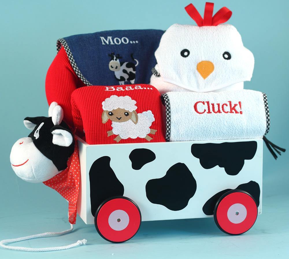 Barnyard Pals on Wheels - Simply Unique Baby Gifts
