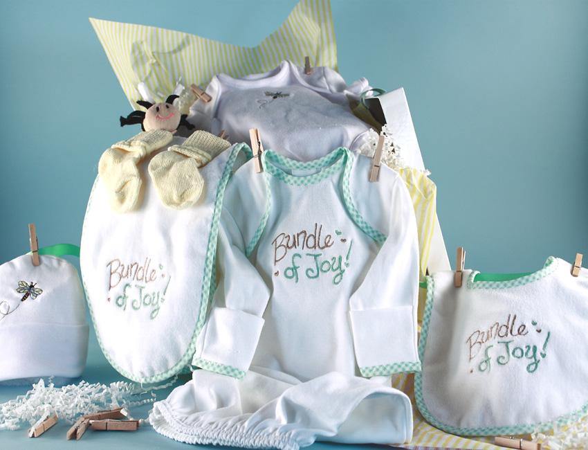 Bundle of Joy Layette Essentials - Simply Unique Baby Gifts
