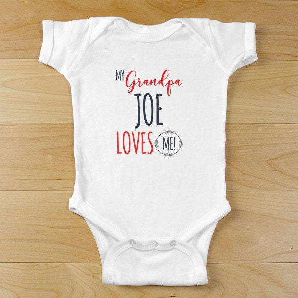 Design Your Own "Somebody" Loves Me Onesie - Simply Unique Baby Gifts