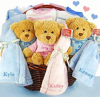 Personalized for Triplets or More - Simply Unique Baby Gifts