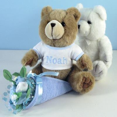 Personalized Teddy Bear Bouquet - Simply Unique Baby Gifts