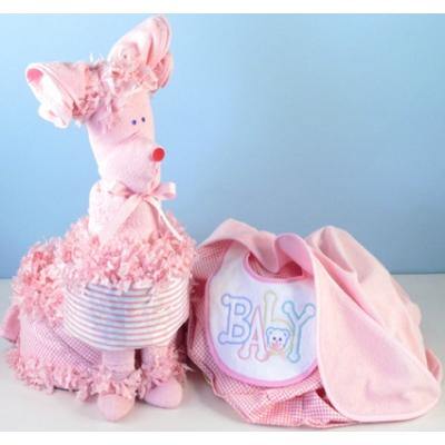Puppy Love Centerpiece in Pink or Blue - Simply Unique Baby Gifts